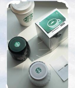 Starbucks ×Lenovo Bluetoothスピーカー（ホワイト）スタバ