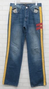 3P0250■DSQUARED2 72XH008 ユーズド加工サイドラインデニム ディースクエアード