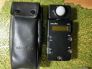 動作品　ミノルタ　メーター　露出計　MINOLTA FLASH MRTER III 