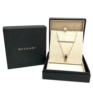 ブルガリ【BVLGARI】B.zero1 ビーゼロワン ブラックセラミック 750 K18PG ピンクゴールド ネックレス 中古 【かんてい局亀有店】15396