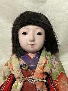 市松人形　女の子　京花　42cm / 古玩具　市松人形　昭和初期頃