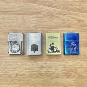 Zippo ZIPPO ジッポ オイルライター　4点　まとめ　セット