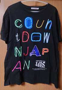 カウントダウンジャパン 14/15 Tシャツ ネオン Lサイズ count down japan フェス rockin