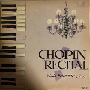 Chopin Vlado Perlemuter Recital / SM-2223 / JPN / ヴラド・ペルルミュテ / 幻想曲 他