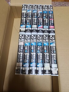 Jリーグ 1993年 VHS ビデオ フルマッチ サッカー 12本 浦和レッドダイヤモンズ ヴェルディ川崎 ガンバ大阪 鹿島アントラーズ 入手困難