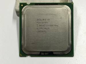 B1480)Intel Pentium4 520J 2.80GHz 1M 800 LGA775 SL7PR 中古動作品