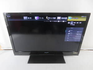 ●CA15 ★ SHARP シャープ AQUOS LC-32H7 32型 液晶テレビ 2012年製 B-CASカード付き 現状品 ★