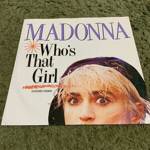 送料込み　12インチ マドンナ　フーズ・ザット・ガール　Madonna who