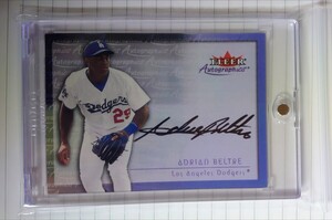 2001 Fleer Adrian Beltre Auto 名作