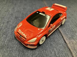 ドリフトパッケージ ナノ プジョー 307 WRC 2004 マーカス・グロンホルム ミニッツASF 基盤 完全比例制御仕様