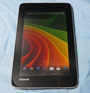 東芝 TOSHIBA Tablet AT7-B618 8GB 7インチ デュアルコア Android 4.2.2/ REGZA Tablet dynabook タブレット ゲーミングノート