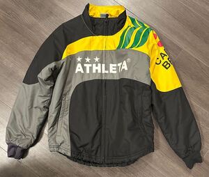 【送料無料】アスレタ ATHLETA サッカー フットサル ジャンパー ブルゾン サイズ140 キッズ 中綿入り