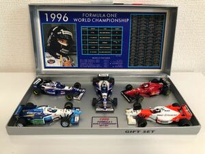 1/43 ミニチャンプス Biante別注 1996 F1 Gift Set シューマッハ ヒル アレジ ハッキネン ビルヌーブ