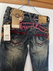 ★RED PEPPER JEANS★レッドペッパージーンズ★サイズ２4★新品未使用★タグ付き★デニム★レディース★No.2