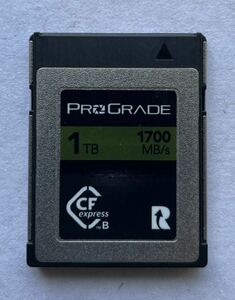 プログレードCFエクスプレスカード1TB Bタイプ