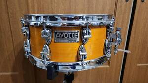 Ayotte Custom Maple 14x6.5インチ Snare 10-ply 1980年代 ケース付き