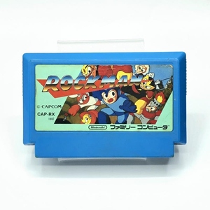 動作品 FC ロックマン 1 ROCKMAN カプコン CAPCOM CAP-RX ファミコン FAMICOM 箱・説なし レア