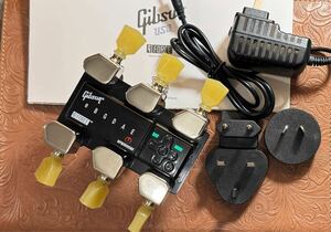 新品取り外し Gibson Les Paul G-Force Auto Tuner ギブソン レスポール オートチューナー 自動チューニング 美品 