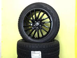 S3719 新品 国産 235/55R19 ヨコハマ アイスガード SUV G075 シュナイダー 8J +44 ブラック アウトランダー エクストレイル RAV4 在庫処分