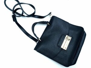 FURLA フルラ 2WAY ショルダー バッグ 黒 ■■ ☆ eac9 レディース