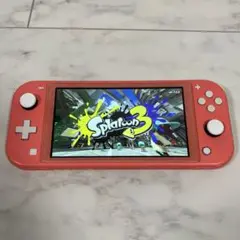 【完動品】 2021年 Nintendo Switch Lite コーラルピンク