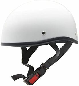 ビーアンドビー バイク用 ダックテールヘルメット SGマーク適合品 ホワイト フリーサイズ BB-700