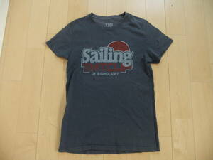 サイズS TMT MADE IN JAPAN cotton SHIRTS grey 日本製 Tシャツ