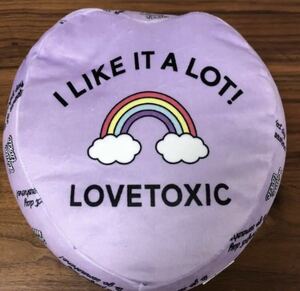 LOVETOXIC ラブトキシック ラブトキ クッション　パープル