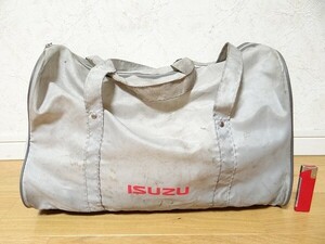 非売品 80年代 ビンテージ ISUZU いすゞ トラック ボストンバッグ 工具入れ 旧車 当時物