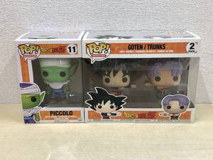 【開封品・ダメージ有り】：POP! ANIMATION　ドラゴンボールZ　ピッコロ　悟天＆トランクス　2点セット(20241030)