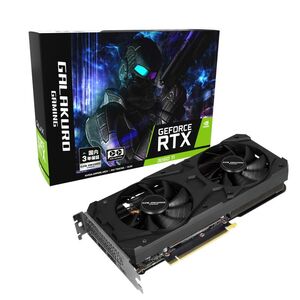 玄人志向 NVIDIA GeForce RTX3060Ti搭載 グラフィックボード GDDR6 8GB GALAKURO GAMINGシリー