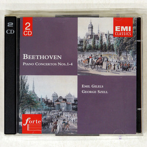 ジョージ・セル/BEETHOVEN:PIANO CONCERTOS NOS. 1 & 4/EMI CLASSICS 724357000000 CD