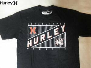 ☆USA購入 ハーレー【Hurley】Classic Fit プリントT US L BLK☆