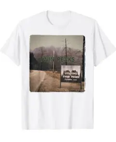 TWIN PEAKS／ツイン・ピークス　ウェルカムパネルTシャツ　メンズMサイズ