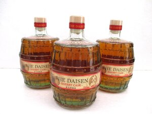 THE　DAISEN　SHERRY CASK MATSUI WHISKY 700ml 3本セット