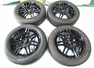 送料安い！スバル純正OP STI ホイール　フォレスター SK　18×7.0J＋48　114.3-5H　ブリヂストン DUELER H/P　225/55R18 98V　SG217SJ020