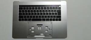 ★美品★Macbook Pro Retina 2018 2019 15インチA1990用 JIS配列　シルバー色　動作確認済み