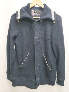 ◇ THE SHOP TK MIXPICE ニット ジャケット 長袖 カーディガン サイズXL ネイビー メンズ P