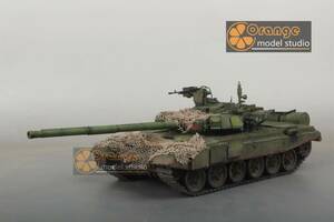 No-566 1/35 ロシア軍 Tー90A 主戦タンク 軍用戦車 プラモデル 完成品