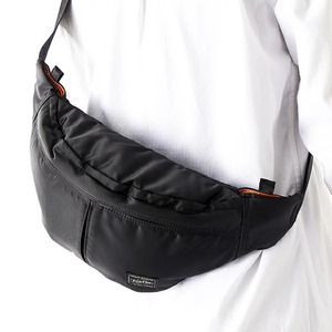 PORTER/ポーター/TANKER WAIST BAG/タンカーウエストバッグ/オリジナル3層構造生地/裏地レスキューオレンジ