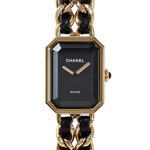 シャネル CHANEL プルミエール オリジナル エディション Lサイズ H6951 ブラック文字盤 新品 腕時計 レディース