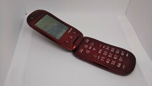 M040 docomo FOMA らくらくホン F-07A FUJITSU 富士通/ガラケー/ケータイ 簡易動作確認＆簡易清掃＆初期化OK 判定○ 現状品 送料無料　