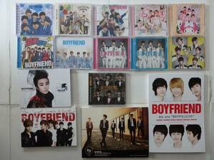 【送料無料！】即決●BOYFRIEND●アルバム＆シングルCD15枚セット●DVD付