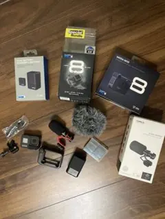 GoPro HERO8 BLACK 良品 メディアモジュラー等アクセサリー付属