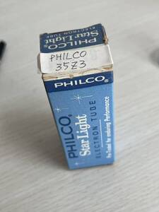 35Z3 1本 PHILCO 試験済み 真空管 未使用と推測