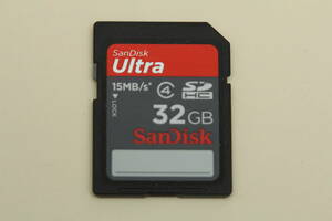 32GB SDHC カード　SanDisk Ultra