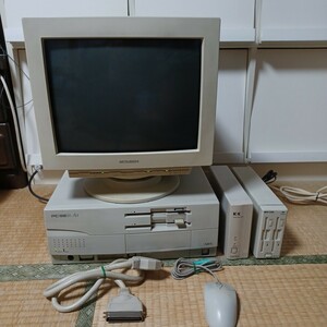 PC9821Asレトロパソコン（ジャンク）