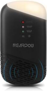 NEARPOW ネズミ 駆除 超音波 ネズミ撃退器 電磁波＋4種類超音波 業界最大有効範囲150㎡(約100畳) コンセント式 P