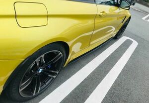 ★BMW F06 グランクーペ Mスポ M6用 パフォーマンスタイプカーボンサイドスカート/サイドステップ/カーボンサイドシル/BMW PERFORMANCE/640