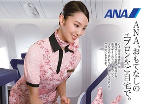 ANA機内販売　限定　＜ANA＞CAレプリカエプロン